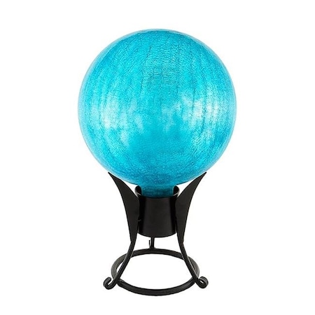 Achla Designs Achla G6-T-C 6 in. Gazing Globe  Teal  Crackle G6-T-C